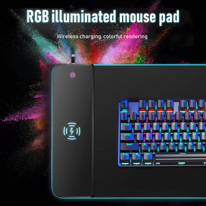 RGB Illuminated Mouse Pad