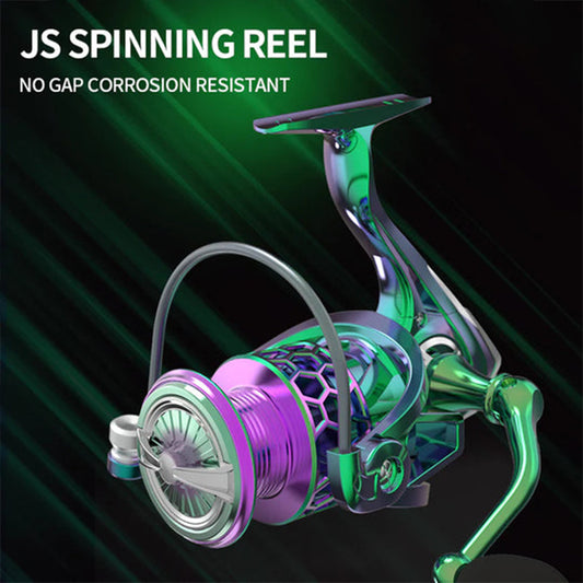 High Strength & Speed Multi-Color Fishing Reel