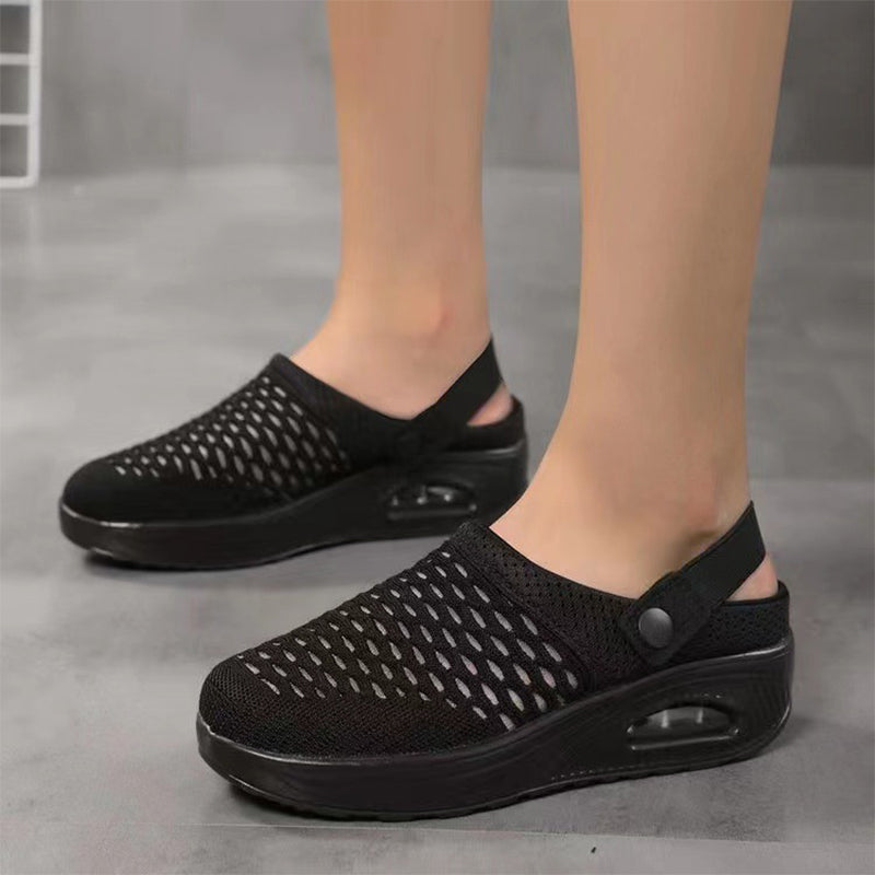 Women Walking Shoes Air Cushion Slip-On Shoes