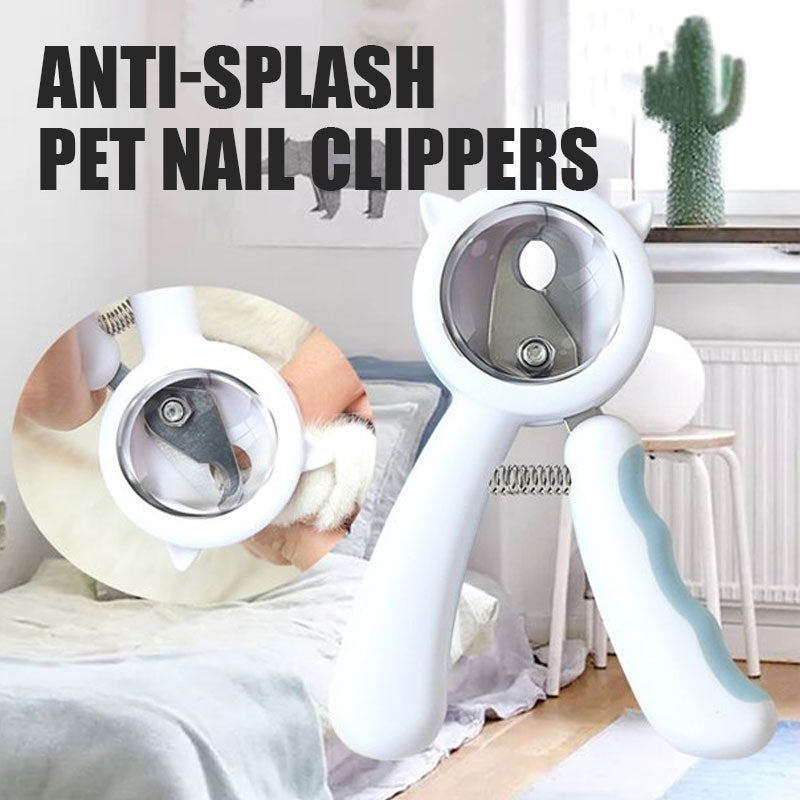 Anti-Splash Pet Nail Clippers