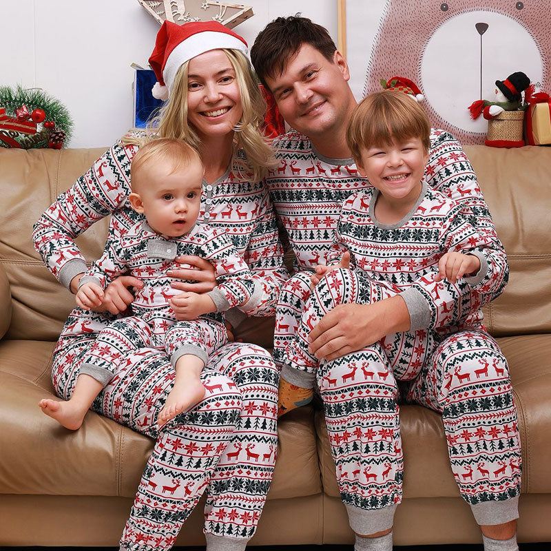 Print Family Matching Christmas Pajamas