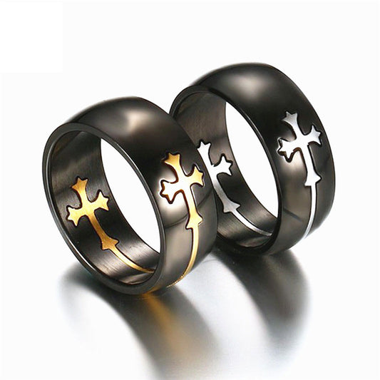 Detachable Stainless Steel Cross Ring