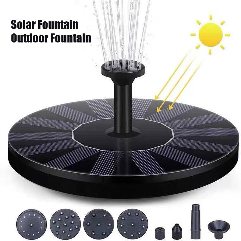 Solar Fountain Outdoor Fountain