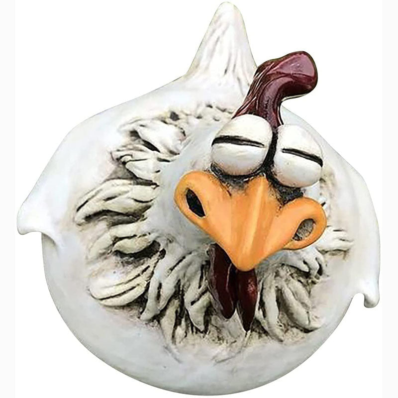 Big Hen Big Eye Chicken Resin Crafts Decoration Yard