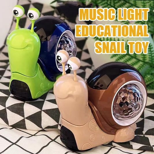 Music Light Educational Snail Toy