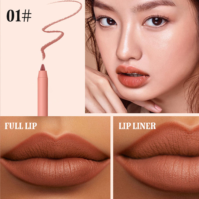 Waterproof Flesh Lip Liner