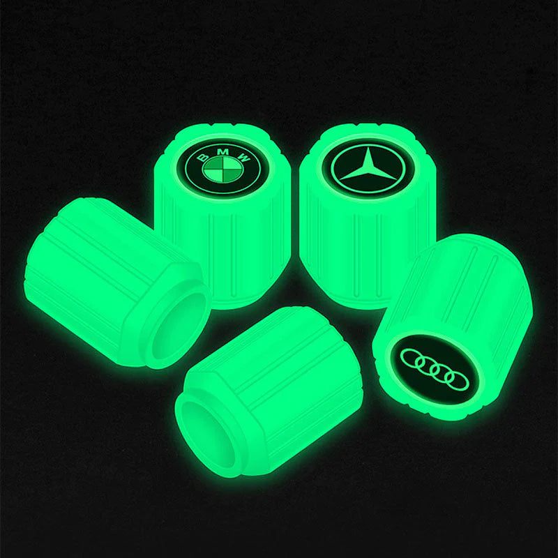 Car Tire Luminous Valve Cap（4 Pcs）