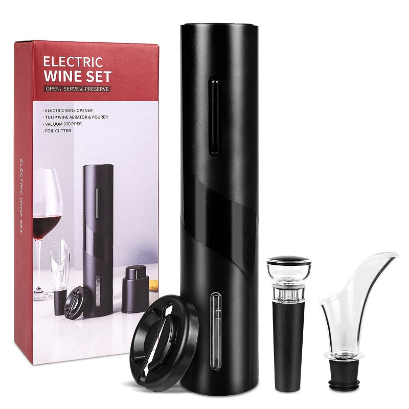 🍷4-in-1 Electric Wine Opener Set (4 pcs)