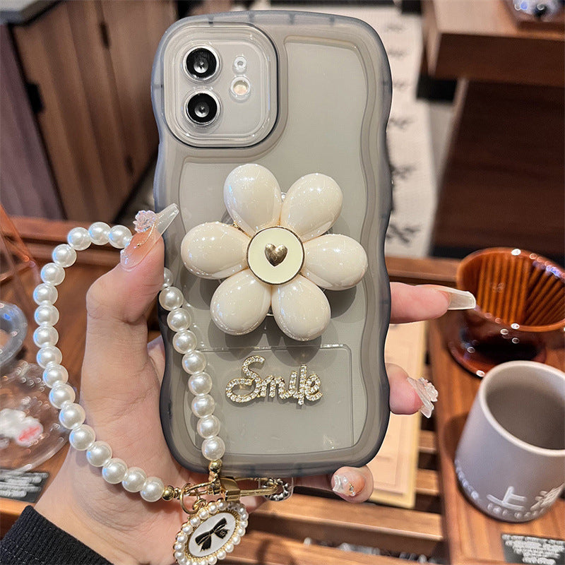 Flower Bracket Bracelet Phone Case