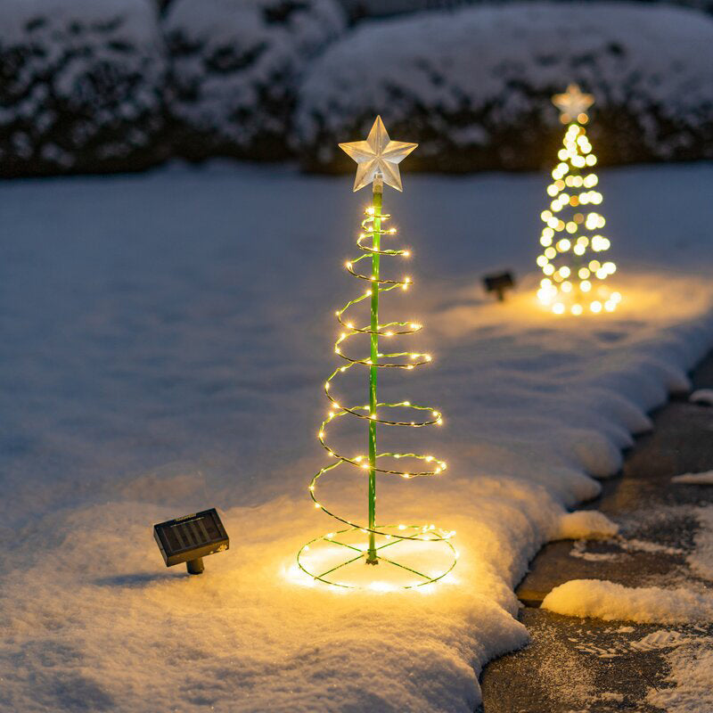 🎄CHRISTMAS SALE 50% OFF🎄 Solar Metal LED Christmas Tree Decoration String Lights