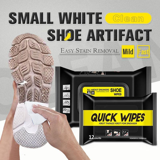 Small White Shoe Artifact（1 pack include 12 pieces）