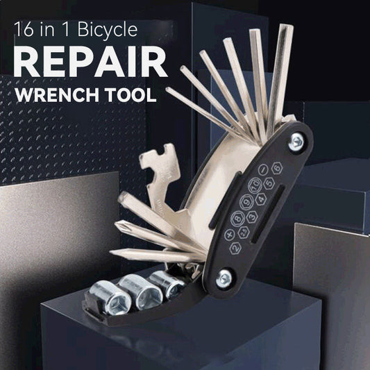 16 in 1 Bicycle Repair Wrench Tool