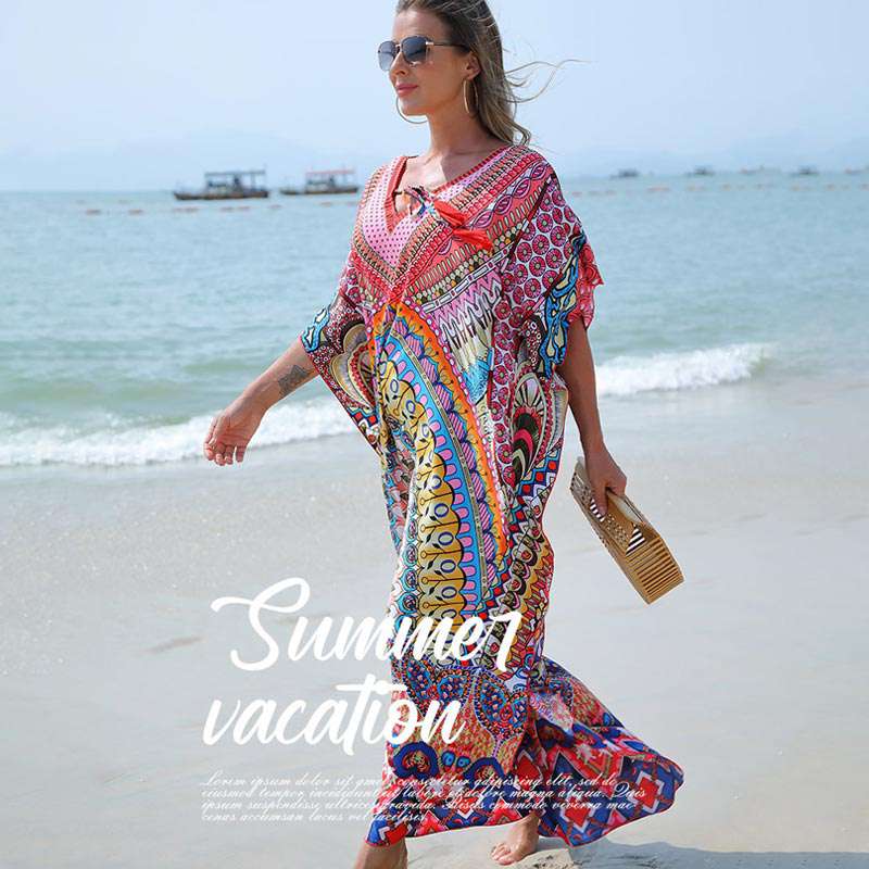 Ethnic Beach Blouse