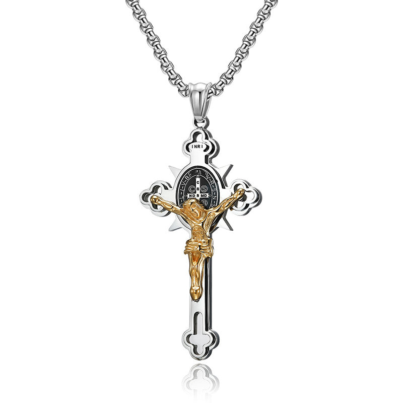 St. Benedict Exorcism Cross - Bless you andyour family