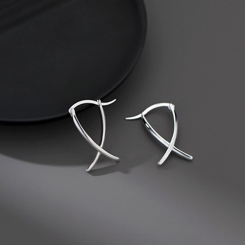 Simple Line Earrings