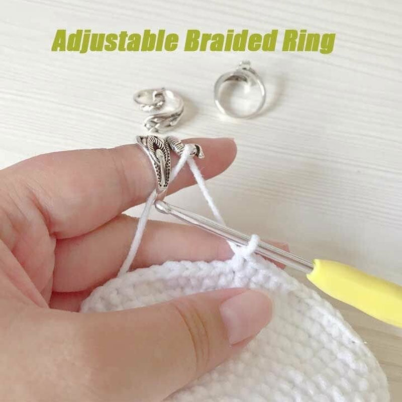 Adjustable Knitting Loop Crochet Loop Knitting Accessories