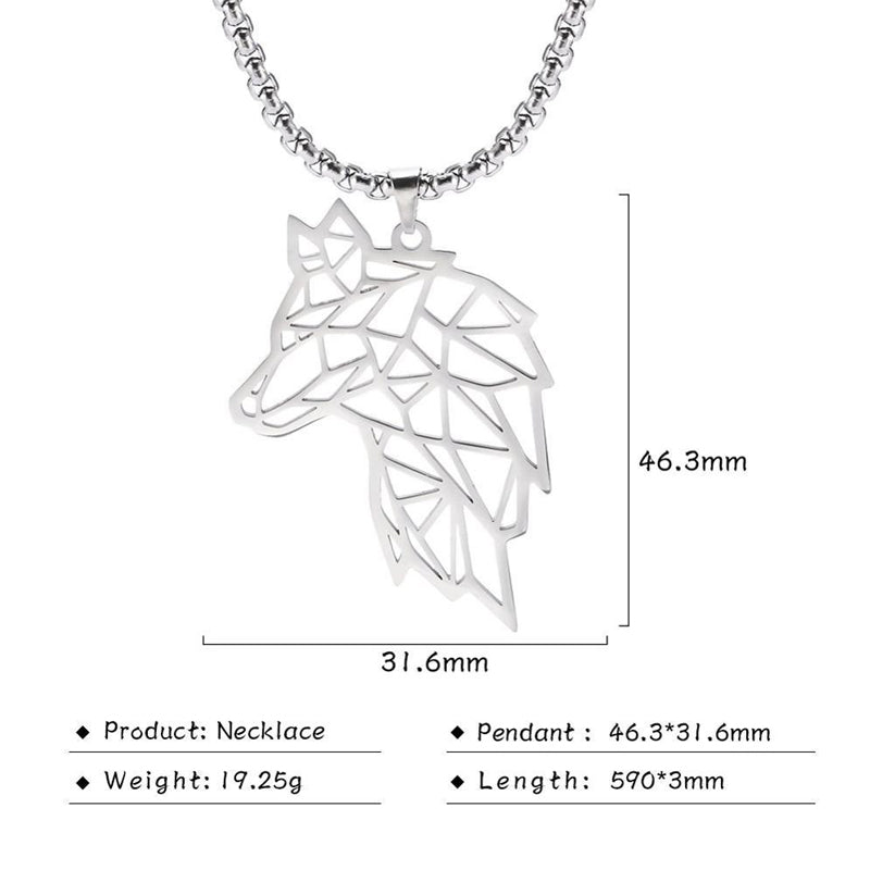 Norse Wolf Necklace