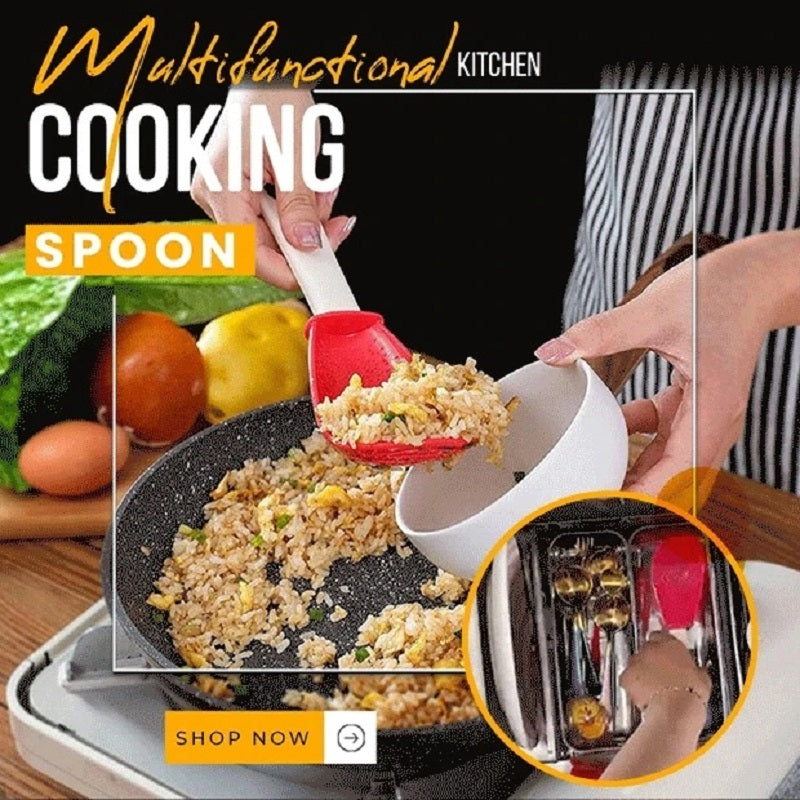 Multifunctional Kitchen Cooking Spoon - 50% Off Today