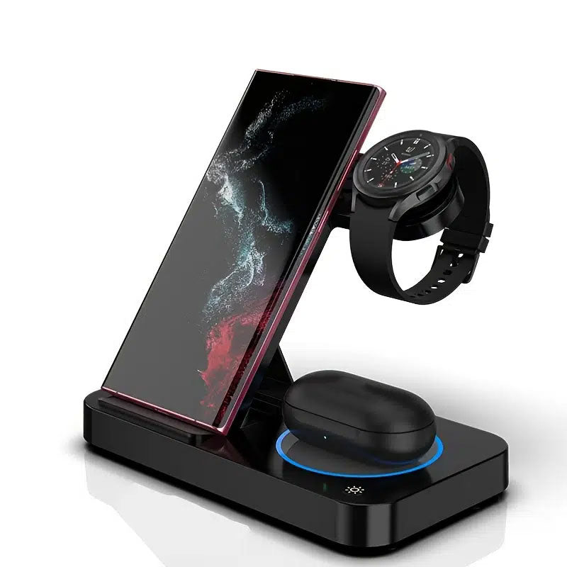 4 In 1 Foldable Wireless Charging Station