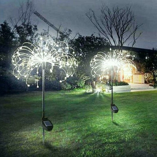 Waterproof Solar Garden Fireworks LED Lamp💡