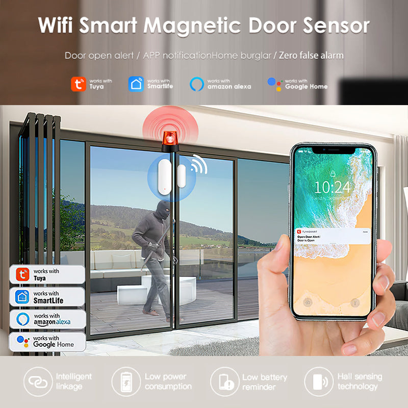 Smart Wifi Door And Window Sensor