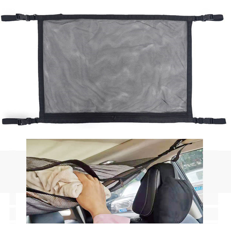 Car Ceiling Storage Net Truck Pocket Universal