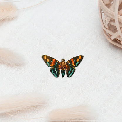 🦋Wooden Butterfly Brooch