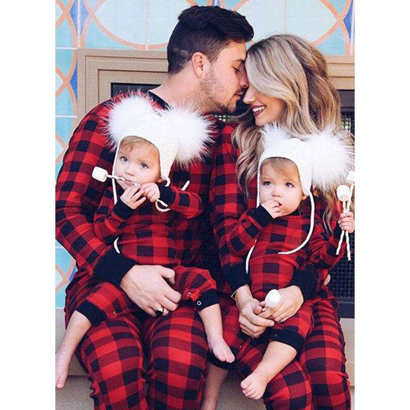 Plaid Family Matching Christmas Pajamas