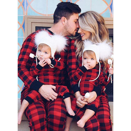 Plaid Family Matching Christmas Pajamas