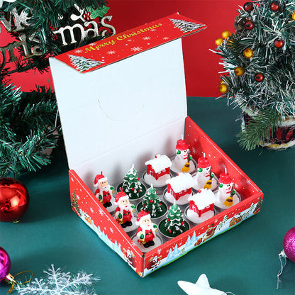 Christmas Candles 12 Gift Box Set