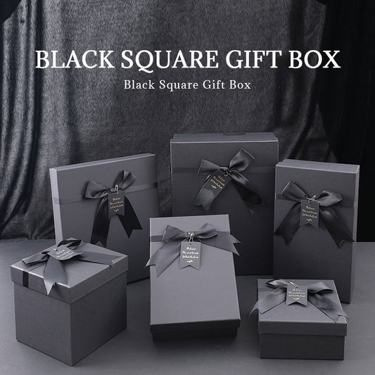 Black Square Gift Box