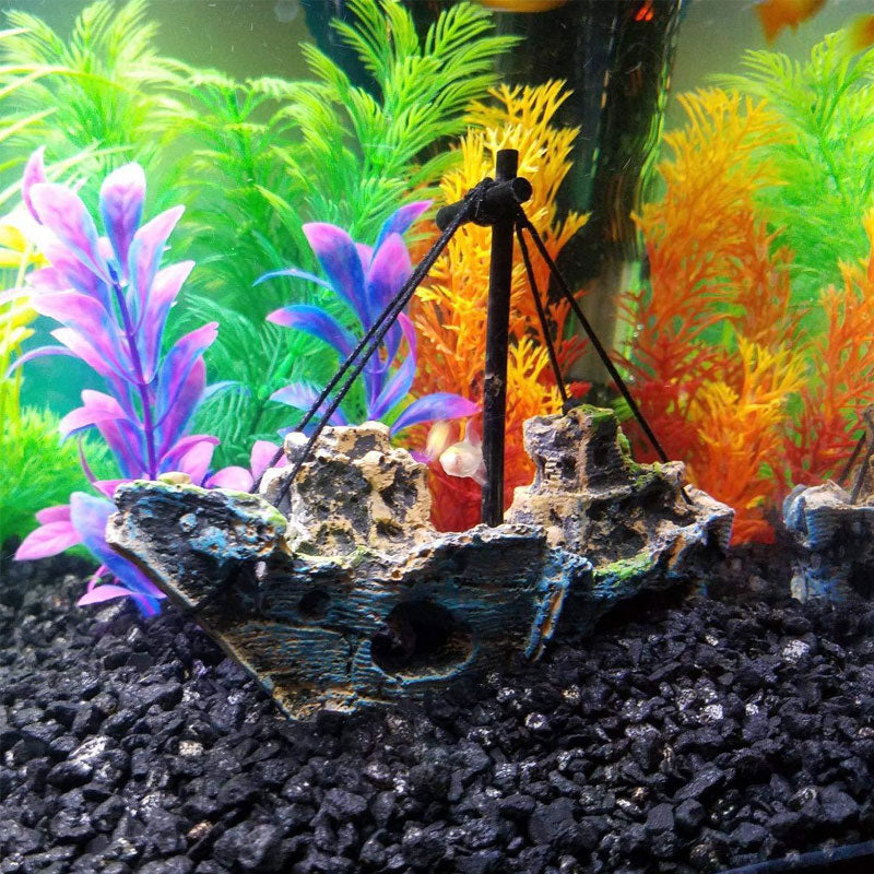 Pirate Ship Aquarium