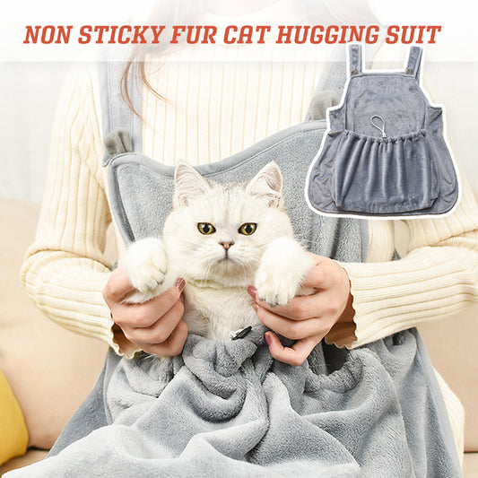 Non-stick Cat Hugging Apron