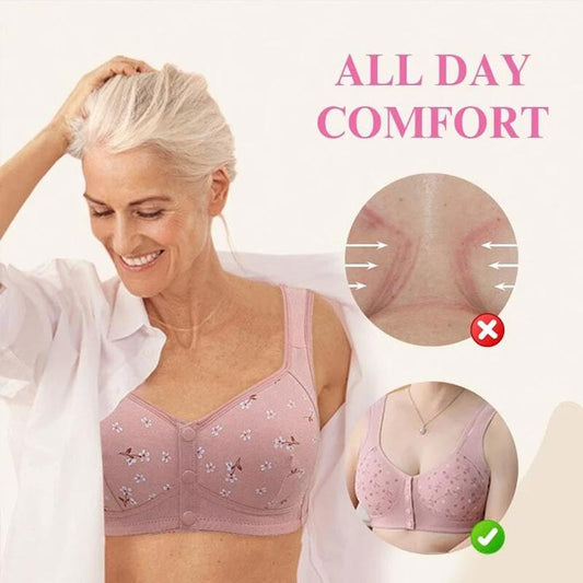 🤩Comfortable & Convenient Front Button Bra🎁