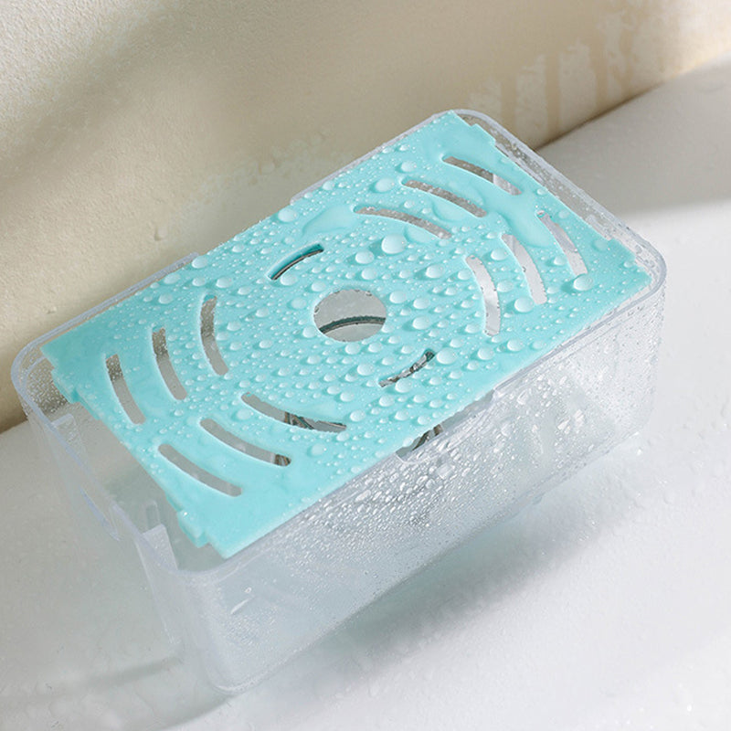 Dish Soap Dish With Drain Hole And Spring