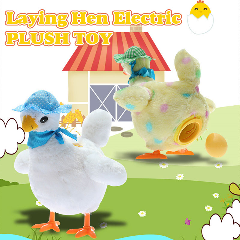 Laying Hen Electric Plush Toy