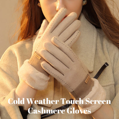 Cold Weather Touch Screen Cashmere Gloves