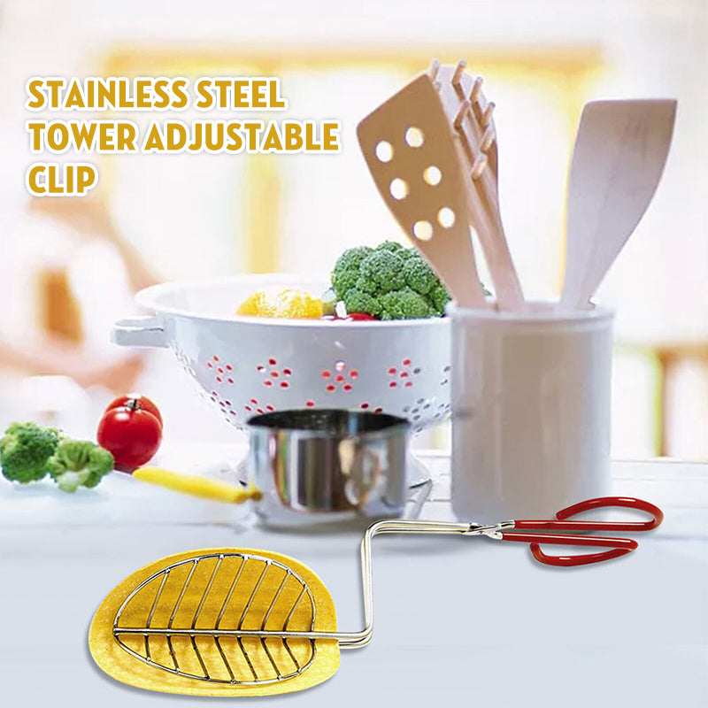 Roll Shaped Deep-fried Basket Corn Sandwich Taco Clip Holder