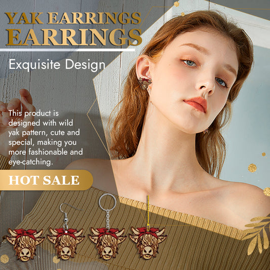 Yak Earrings Earrings