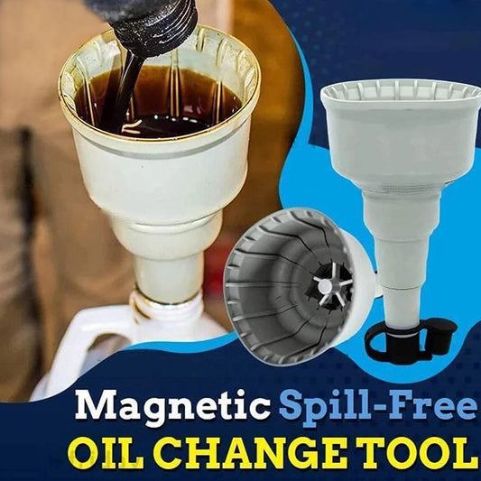 Magnetic Spill-Free Oil Change Tool