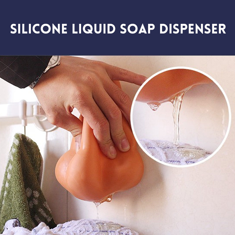 New Idea - Silicone Liquid Soap Dispenser👃