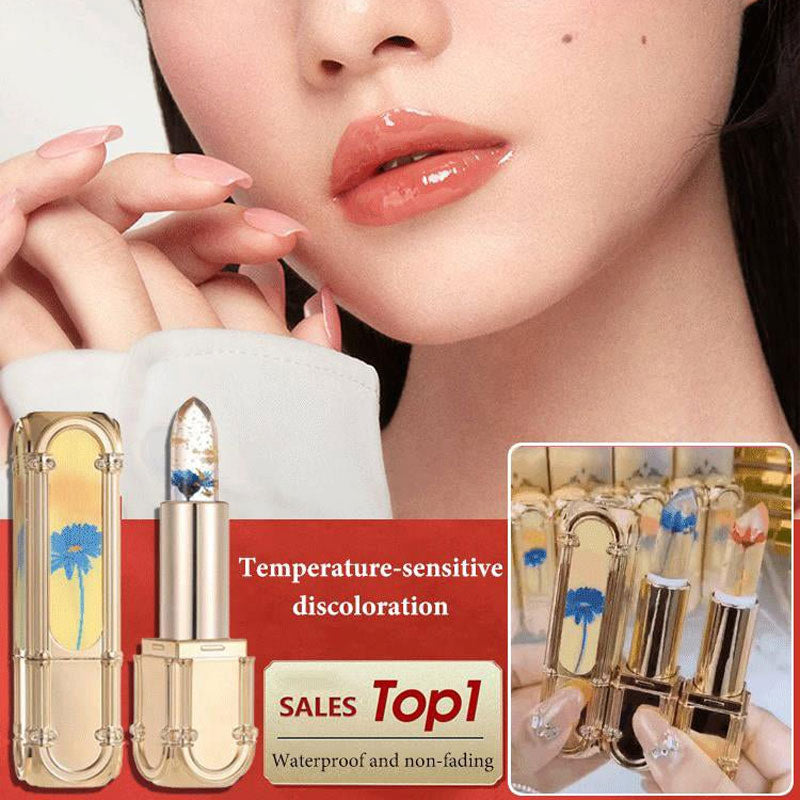 Flower Jelly Color Changing Lipstick