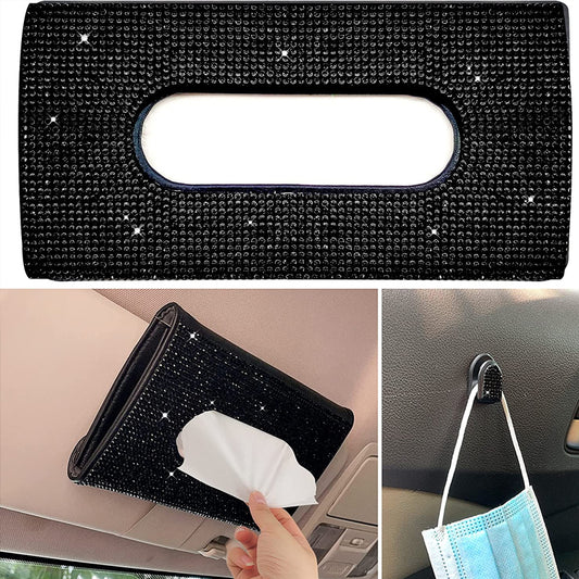 Diamond Car Tissue Box