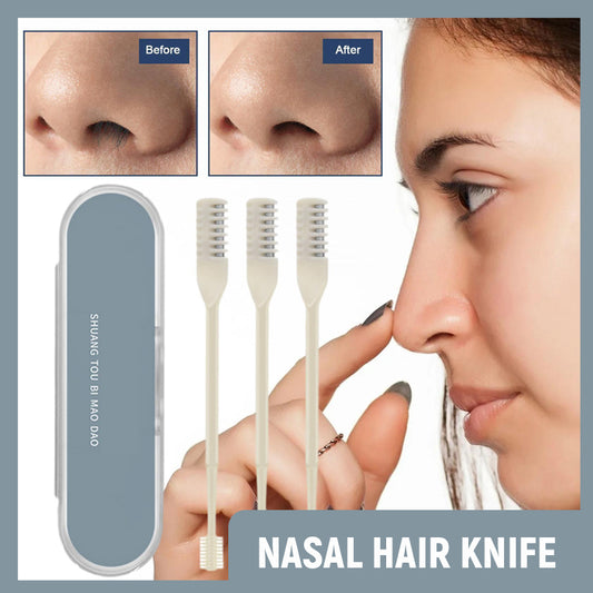 Double Sided Nose Hair Knife