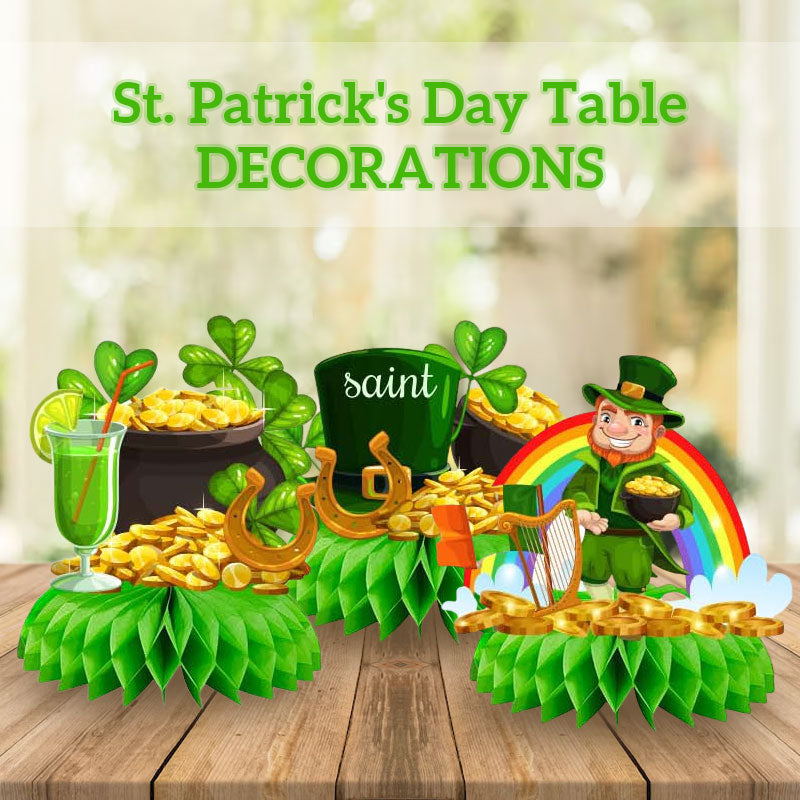 St. Patrick's Day Table Decorations