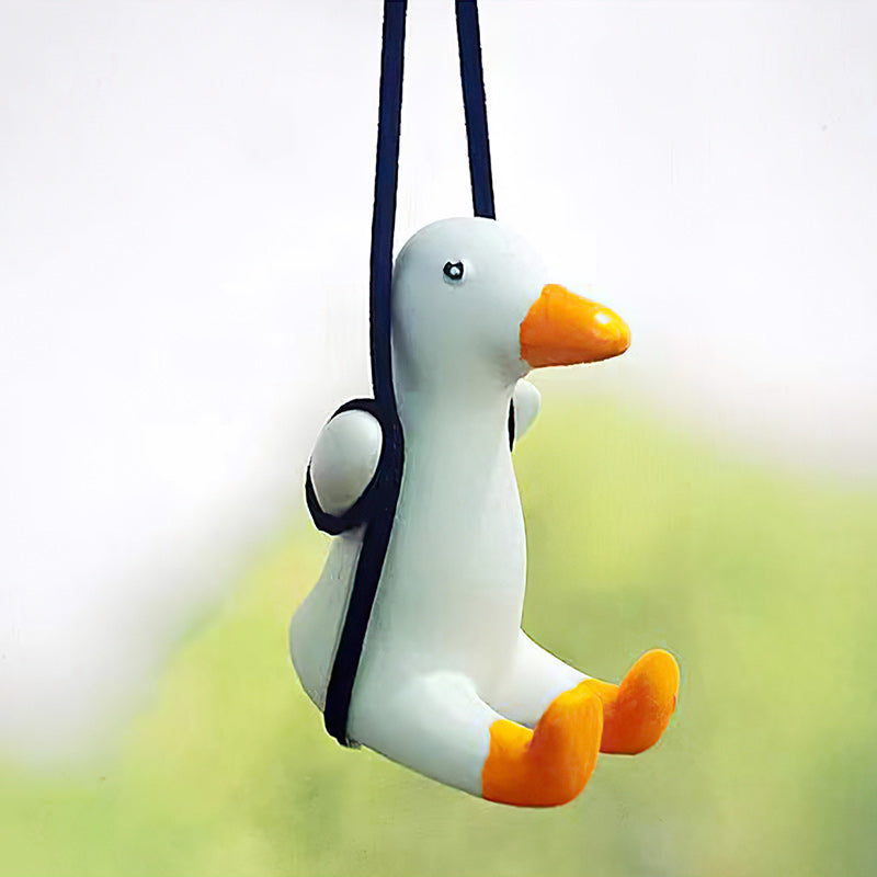 Car Swing Duck Pendant