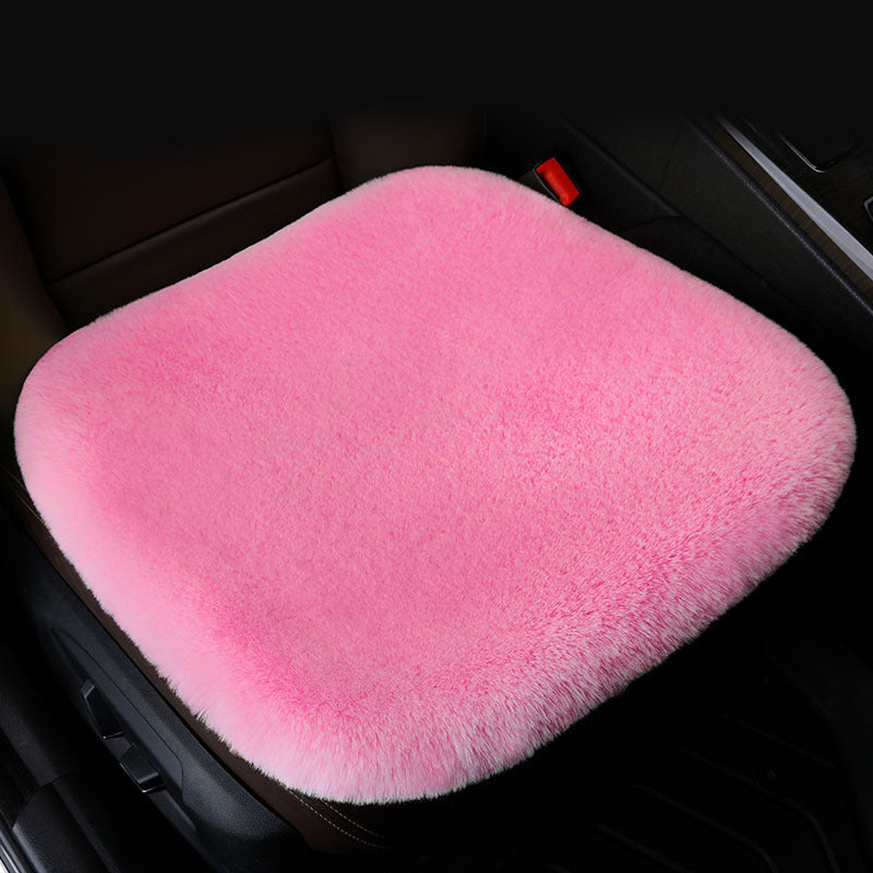 Car Seat Cover 3 Piece Universal Warm Fluffy Seat Cushion