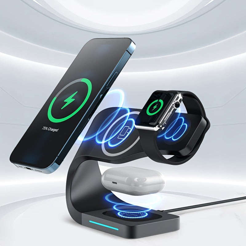 3-in-1 wireless fast charging bracket