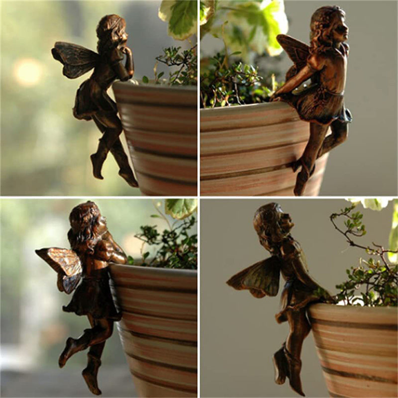 Flower Fairy Potted Pendant Home