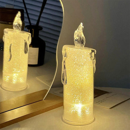 LED Crystal Candle Light